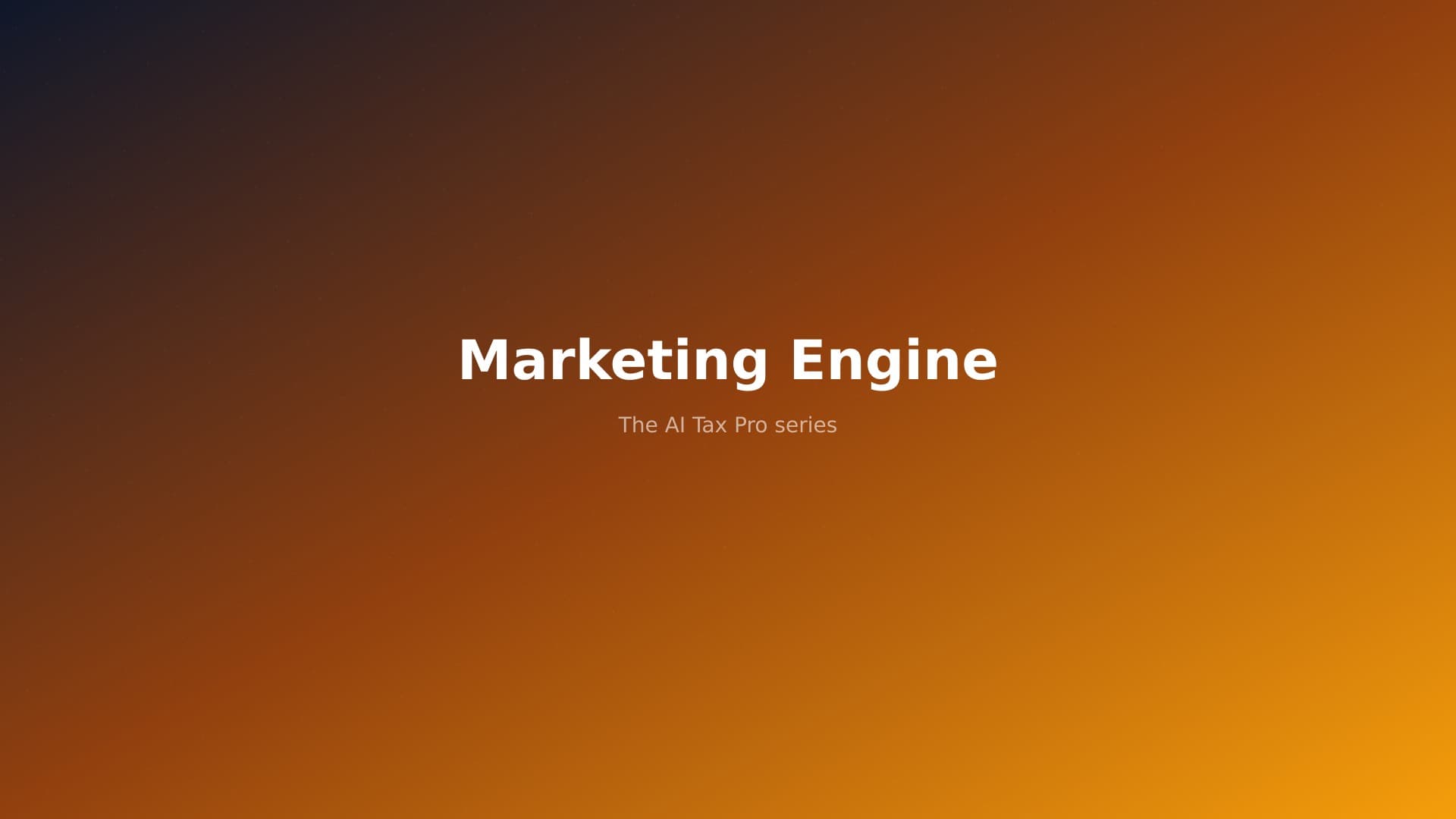 Your AI Marketing Engine: Content, Social, and a Website That Stay Alive